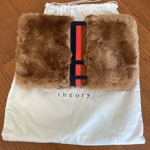 Theory fur pouch / clutch
